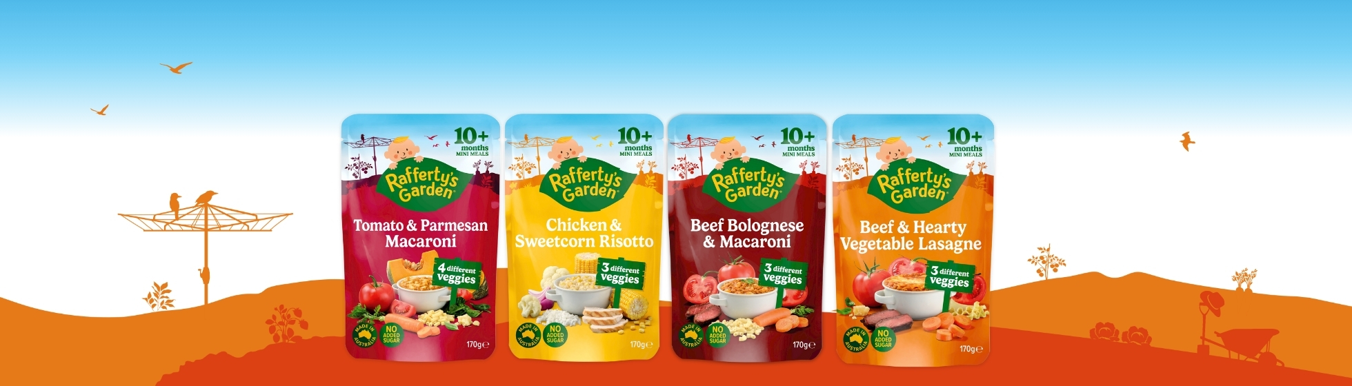 10+ Month Baby Food Pouches