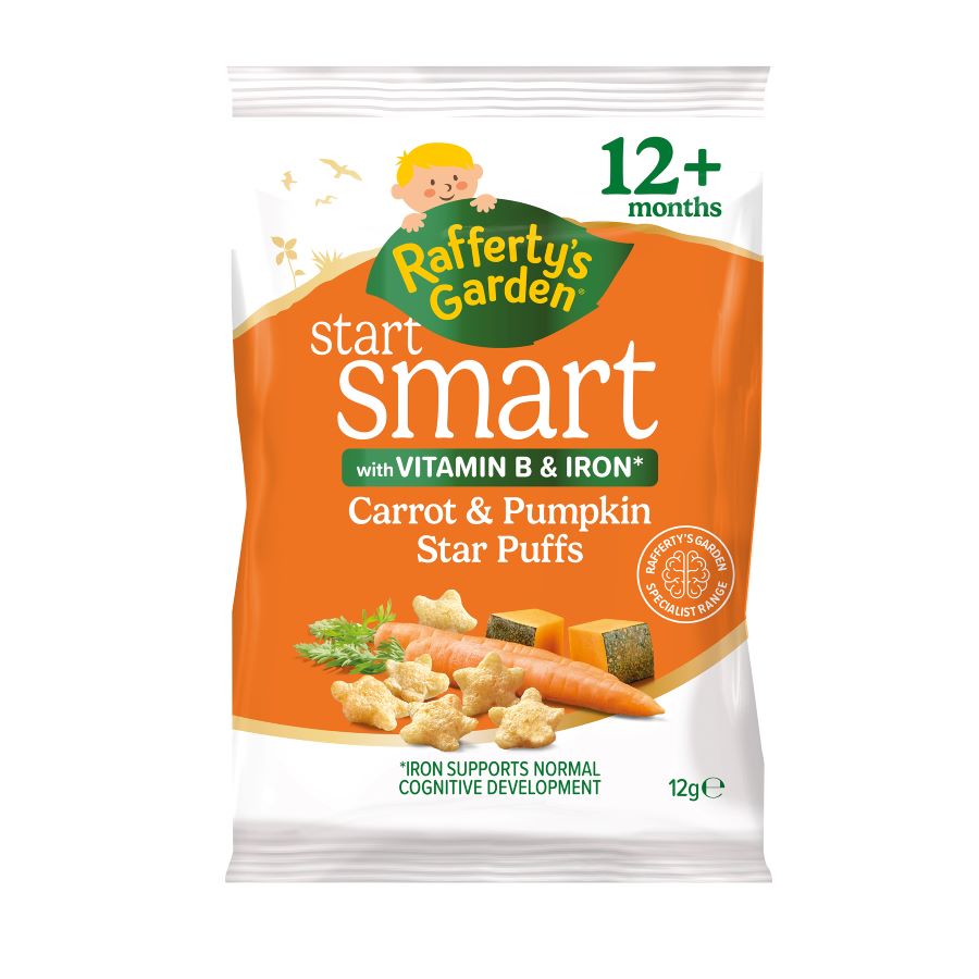 12g_12m CarrotPumpkin_StarPuffs FOP Smart Start Carrot & Pumpkin Star Puffs