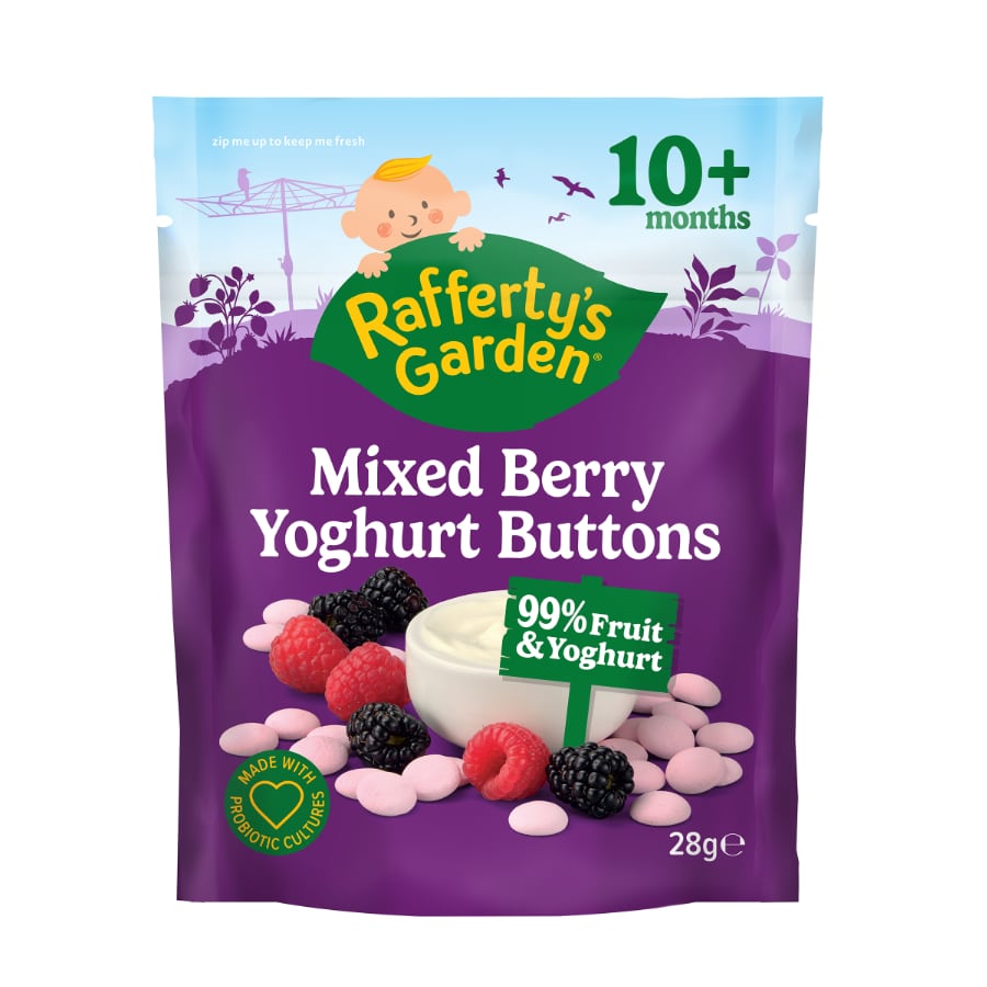 Mixed Berry Yoghurt Buttons