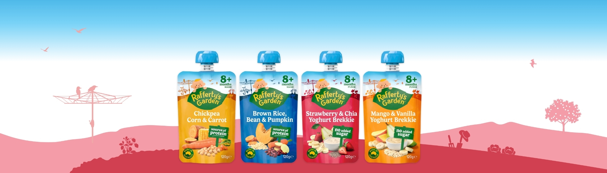 8+ Month Baby Food Pouches