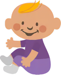 4 month old baby cartoon