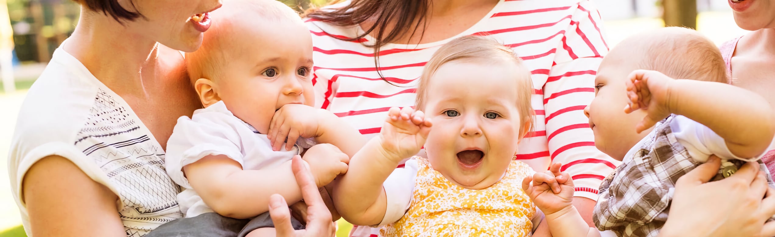 Baby feeding guide banner