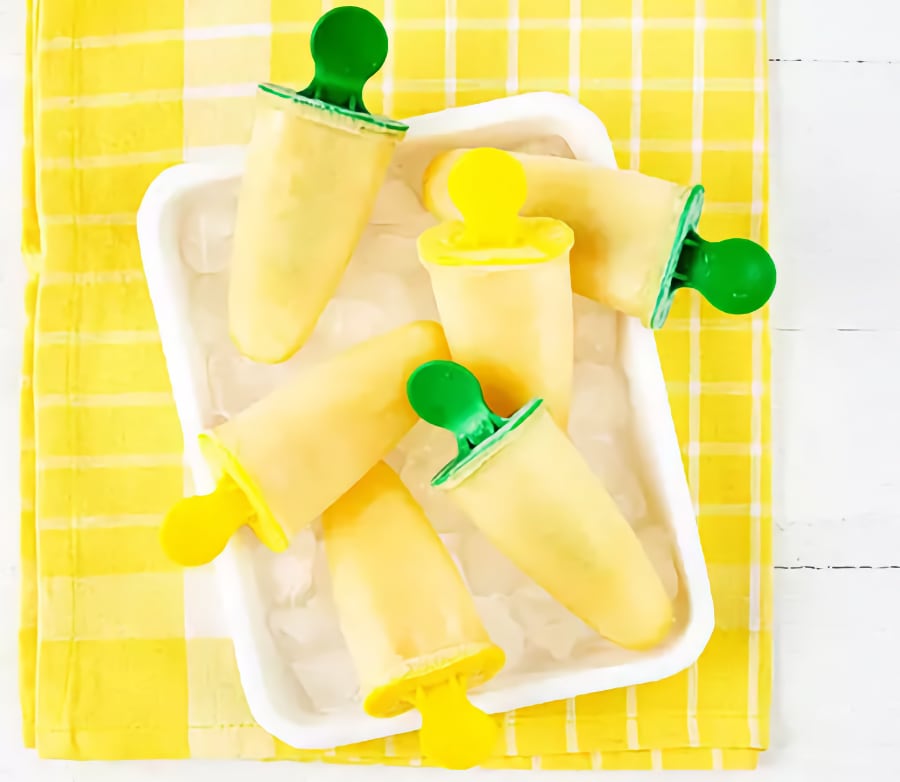 Apple & Pear Popsicles