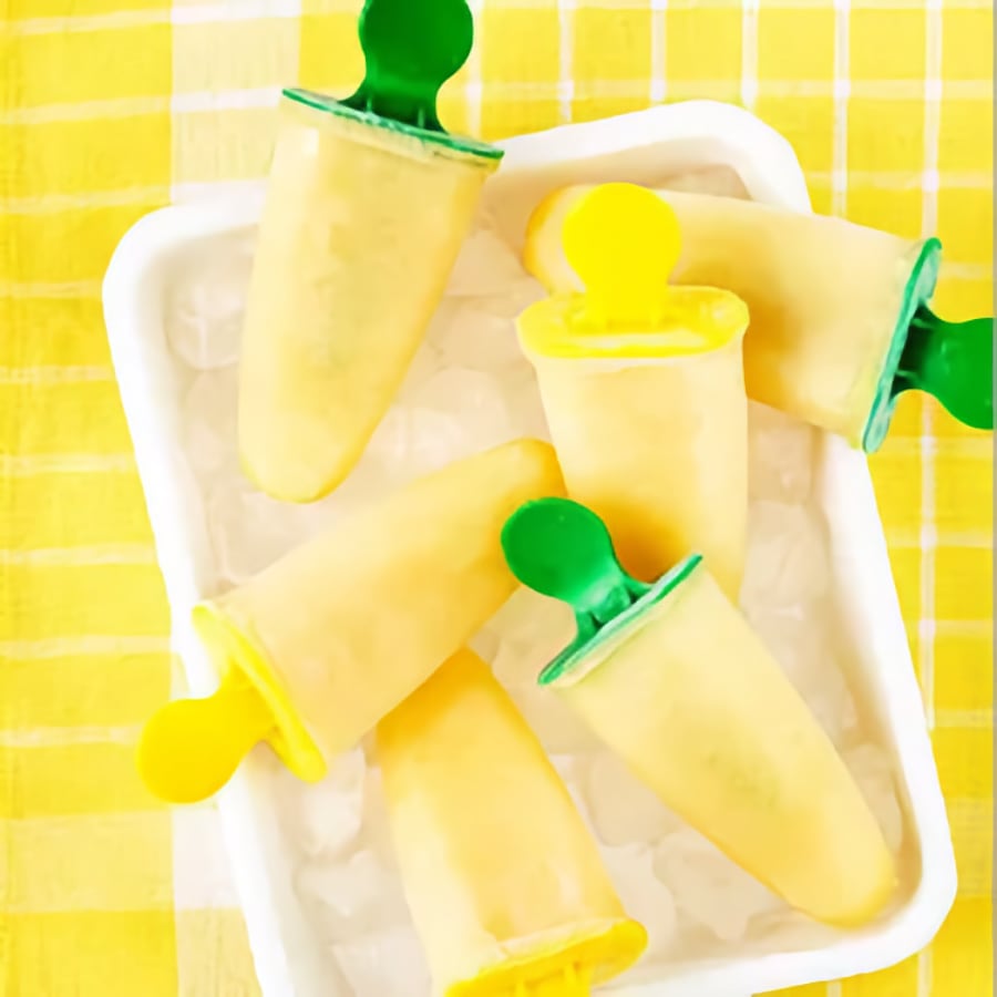 Apple & Pear Popsicles