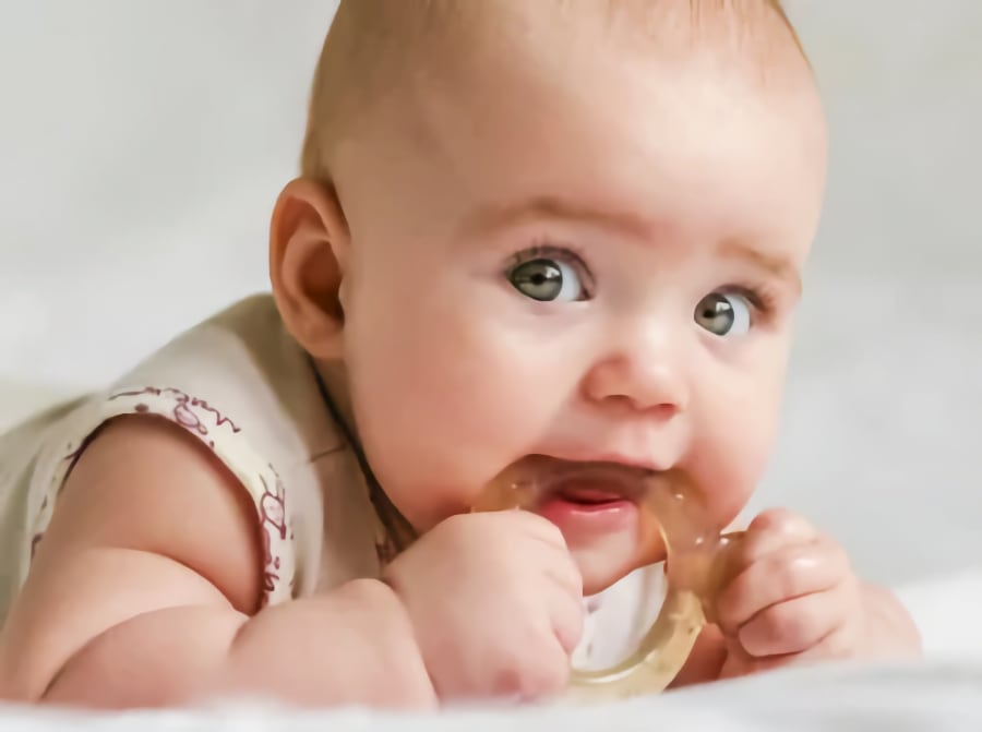 Baby teething